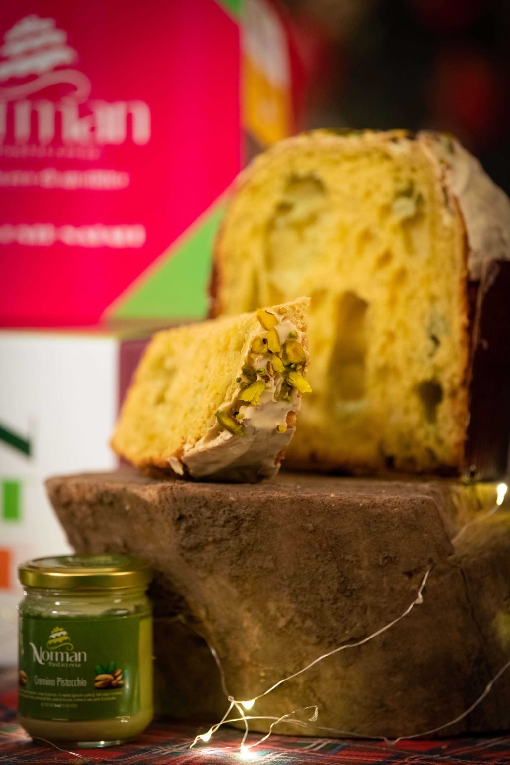 Panettone al Pistacchio