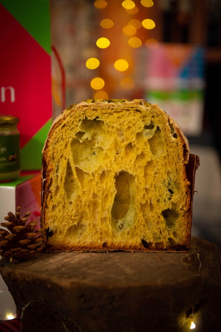 Panettone al Pistacchio
