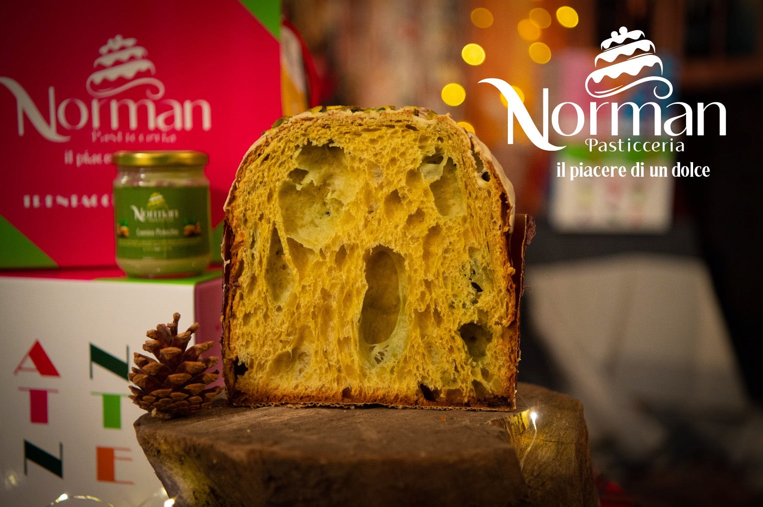 Panettone al Pistacchio